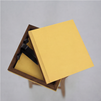 Box Madeira com Couro