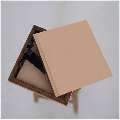 Box Madeira com Couro