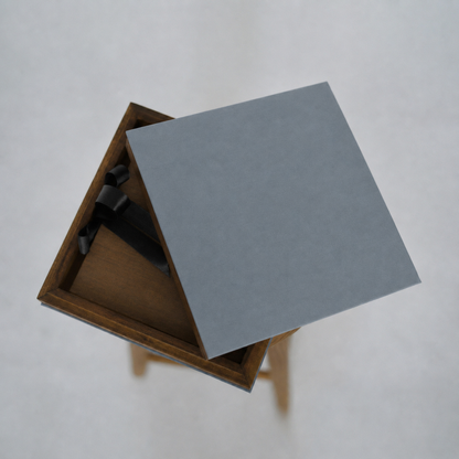 Box Madeira com algodão