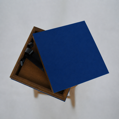 Box Madeira com algodão