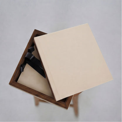 Box Madeira com Couro