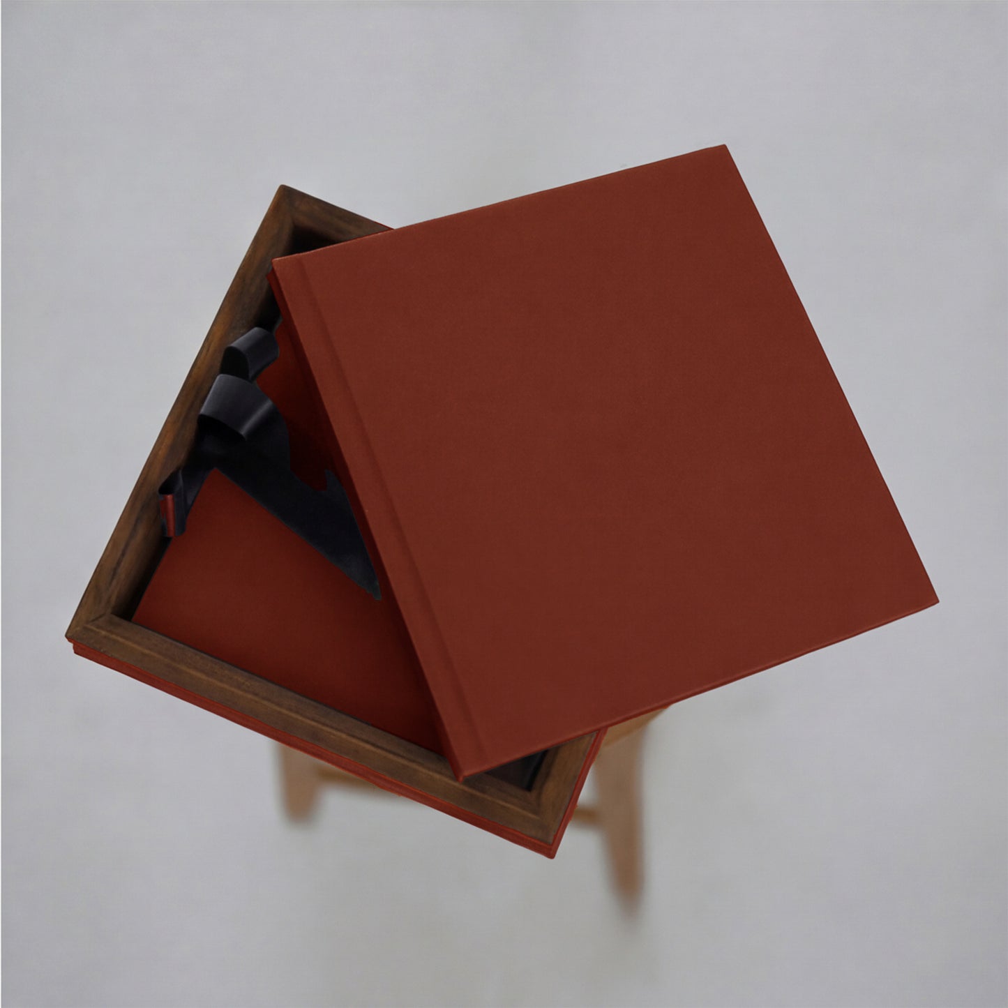 Box Madeira com Couro