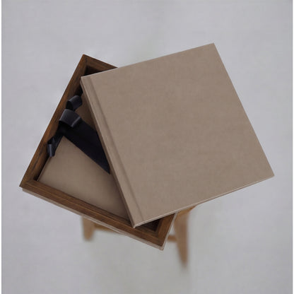 Box Madeira com Couro